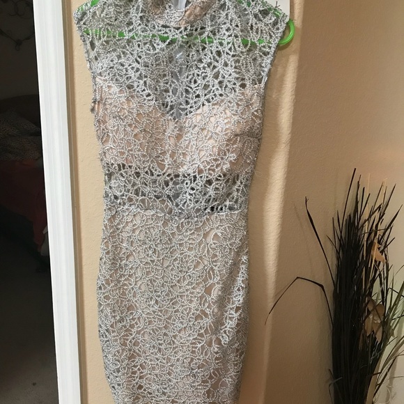 B. Darlin Dresses & Skirts - B. Darlin Silver sequin dress! Worn once! Size 3/4